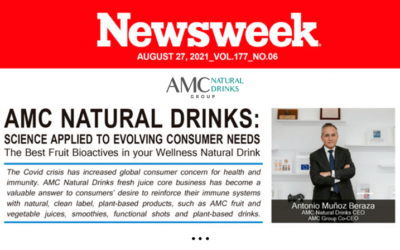 Newsweek: “AMC Natural Drinks: science applied to envoling consumer needs”