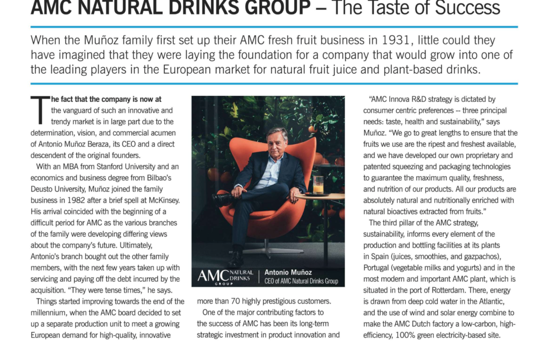 AMC Natural Drinks Group – The Taste of Success – TIME Magazine